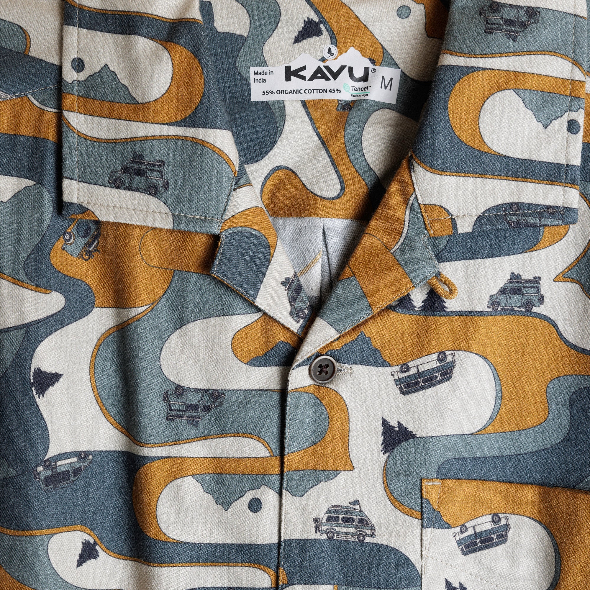 KAVU Bainbridge Short Sleeve Shirt (Dream Van Glen) - Image 3