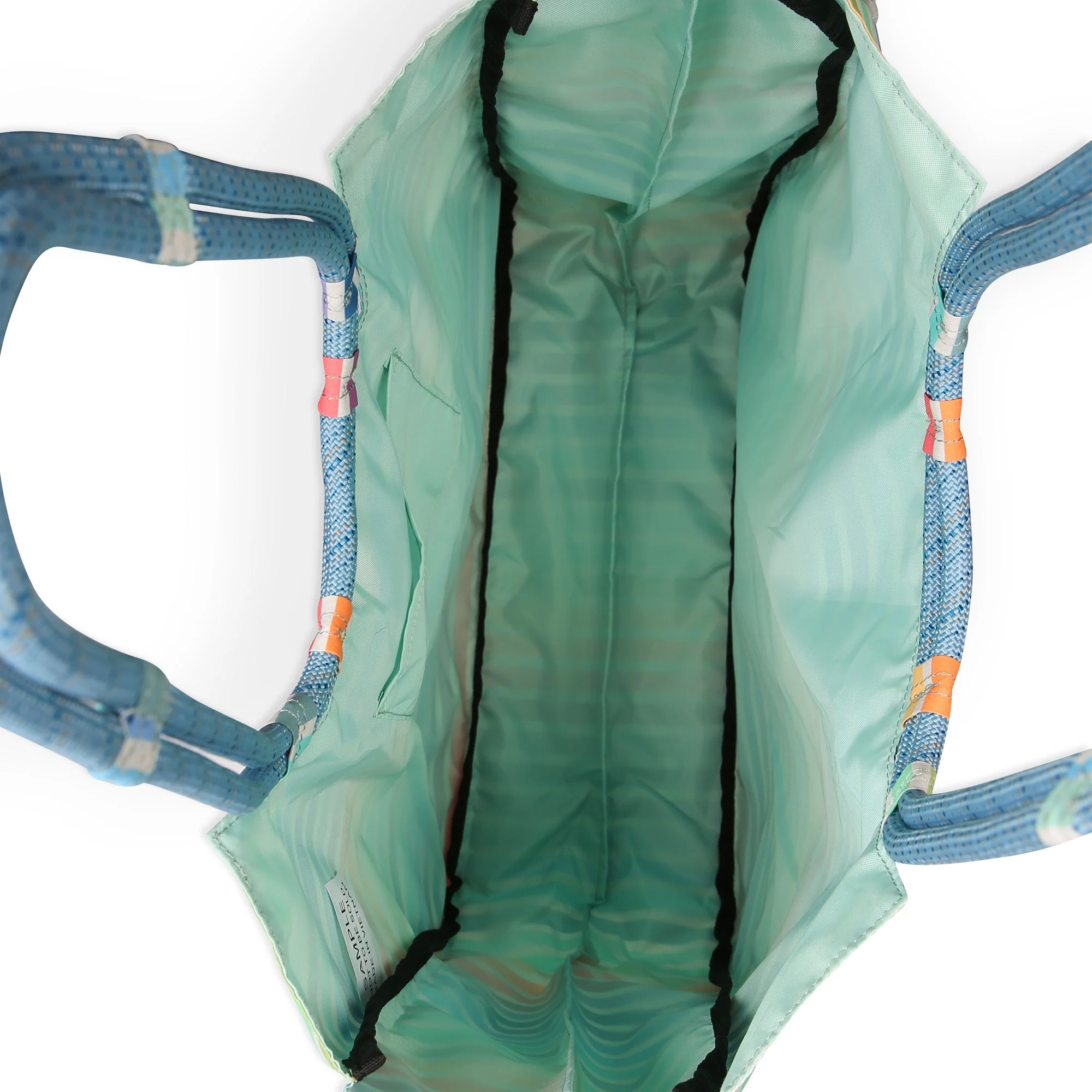 KAVU Barter Tote Bag (Rainbow Stripe) - Image 4