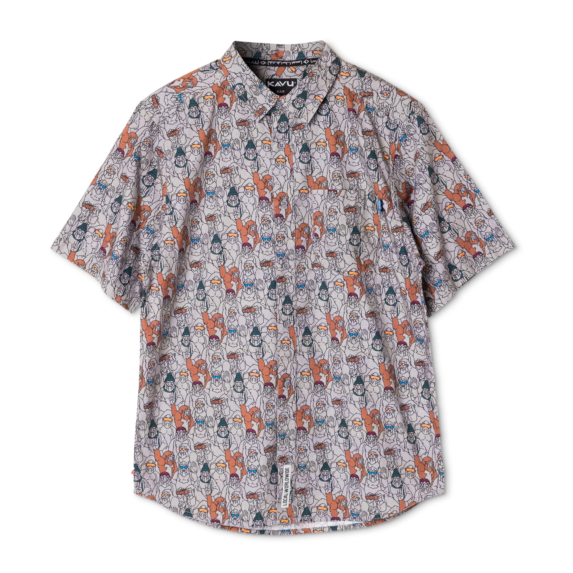 KAVU Festaruski Short Sleeve Shirt (Close Up) - Image 4