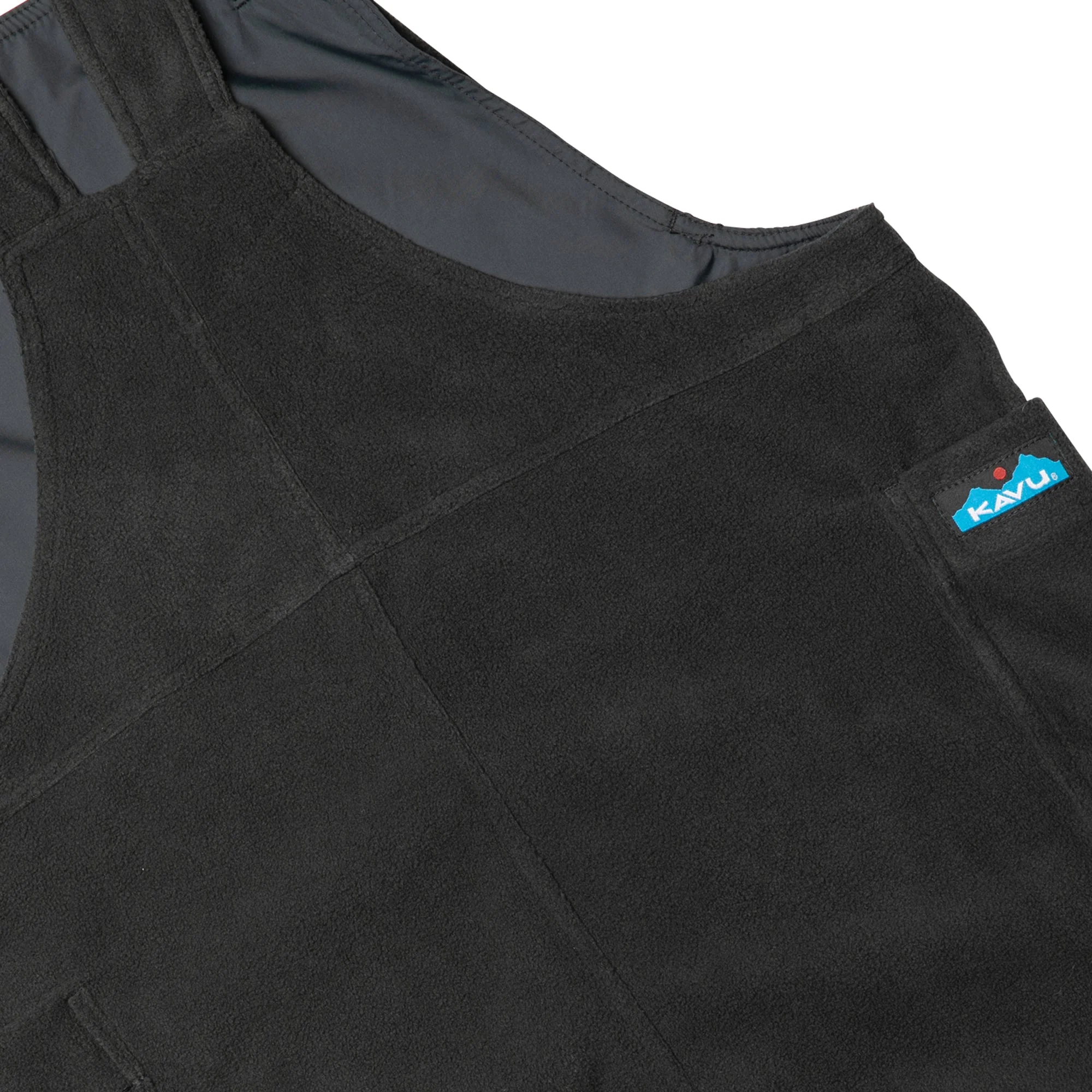 KAVU Pocatello Fleece Overalls (Black) - Image 5