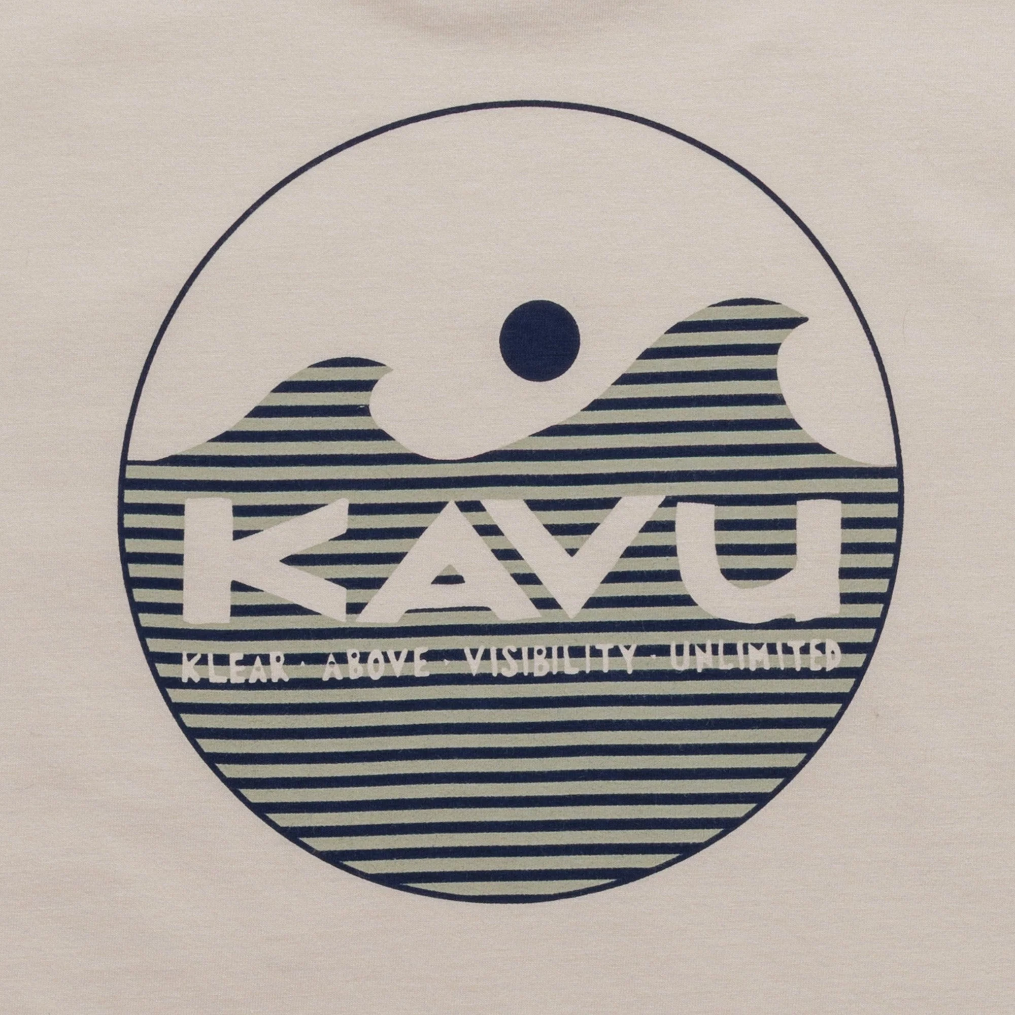 KAVU Waves T-Shirt (Moonbeam) - Image 3
