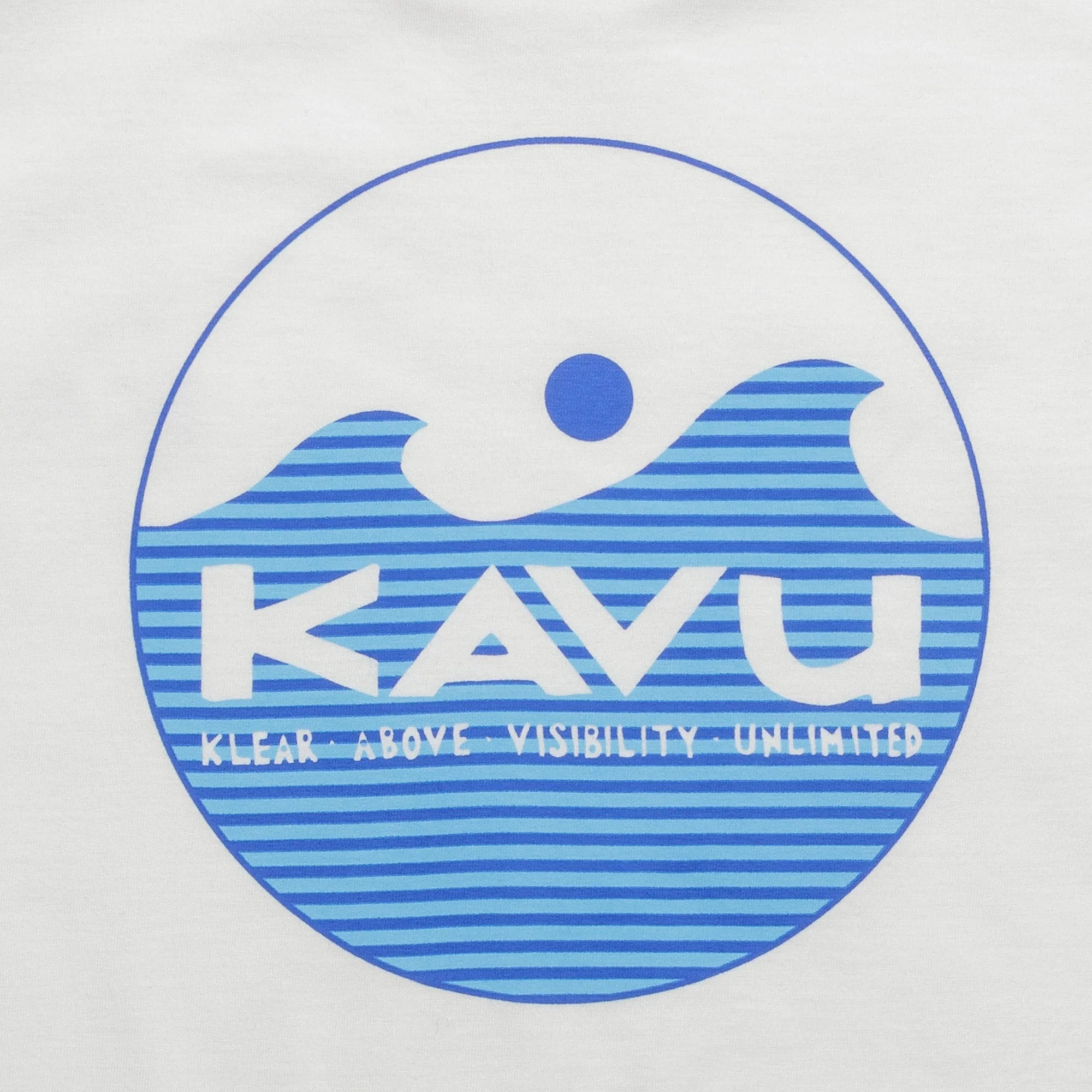 KAVU Waves T-Shirt (Off White) - Image 3